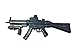 1/6 Scale MP5SD5 Submachine Gun SWAT H&K German Miniature Toy Guns Model Fit for 12