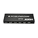 avedio links 2 in 4 Out HDMI 4KX2K Switch Splitter.This hdmi switcher Compact HDMI selector 2x4 6 Ports with Audio Out (1 SPDIF and 1 AUX for Headphone) Includes IR Remote Control,Power Adapter