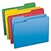 Pendaflex File Folders, Letter Size, 1/3 Cut, Assorted Colors, 50 Folders per Box (75706)