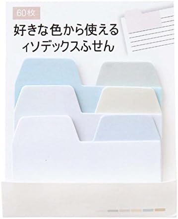 HBOS 60 PCS Index Divider Sticky Notes Paper Tabs, Assorted Size