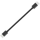 12INCH Short SC16 SC22 USB C to USB-C (Both USB Type C) for Rode VideoMic GO II, Wireless GO II, Compatible with iPhone 15, McBook, PC, Laptop, Samsung &amp; Other Smartphones with USBC Port