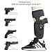 Tenei Ankle Holster for Concealed Carry Pistol | Universal Leg Carry Gun Holster with Magazine Pouch for Glock 42, 43, 36, 26, S&W Bodyguard .380.38, Ruger LCP, LC9, Sig Sauer