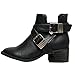Breckelle's Bronco-11 Bootie Boots, Black Pu, 8