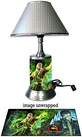 Mortal Kombat Shang Tsung Lamp with Metallic Color Shade
