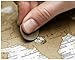Perfect Map to Scratch - Scratch Wanderlust Poster Map Classics - Use Our Coin to Easily Scratch - Map Includes 229 Cute Travel Stickers - Share Your Travel Stories