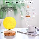 41wLDDI7yyL. SS150 VGAzer-Levitating-Moon-LampFloating-and-Spinning-in-Air-Freely-with-3D-Printing-LED-Moon-Lamp-Has-3-Colors-ModesYEWHChange-from-WH-to-YE-for-Unique-GiftsRoom-DecorNight-LightOffice-Desk-Toys