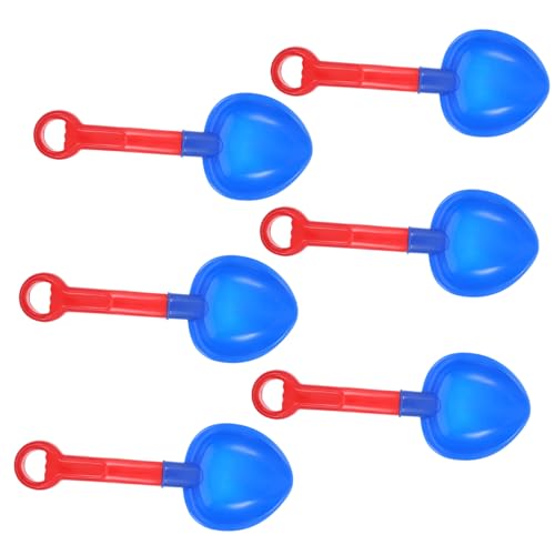 FOYTOKI 5pcs Boys and Girls Beach Toys Shovel Toys Fun Educational Plaything for Boys Girls Random Color