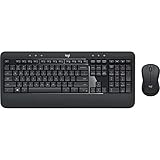 Logitech MK540 Wireless Keyboard Mouse Combo (Renewed)