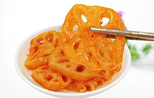 Hunan Characteristic Dishes Spicy Lotus Root Slice Snack 36gx10 pack