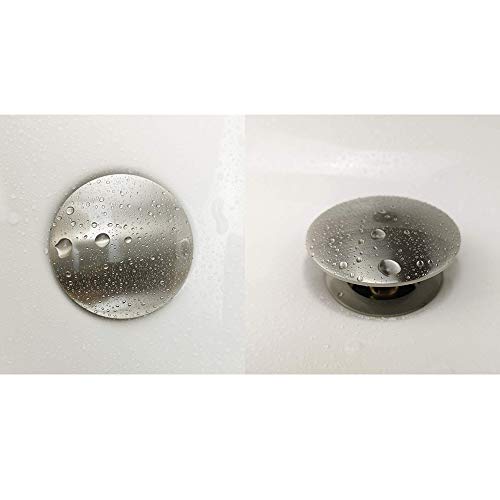 ESFORT Bathroom Sink Drain Pop Up, Vessel Sink Pop Up Drain, Brushed