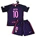 2016/2017 Messi #10 FC Barcelona Away Jersey and Shorts for Kids/Youth
