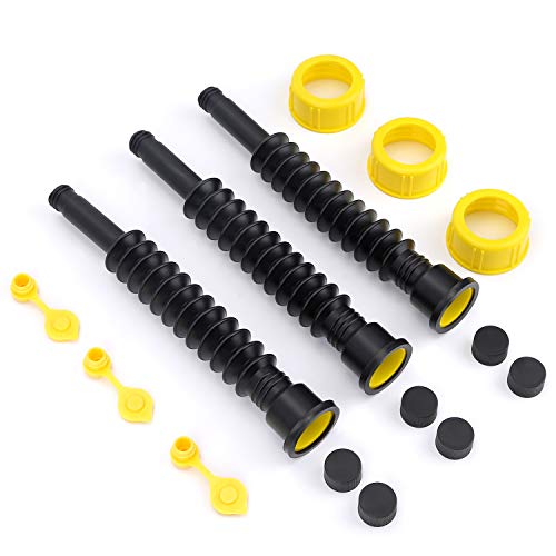 Gas Can Spout Kit, Super Long Very Flexible Universal Spout with Tons