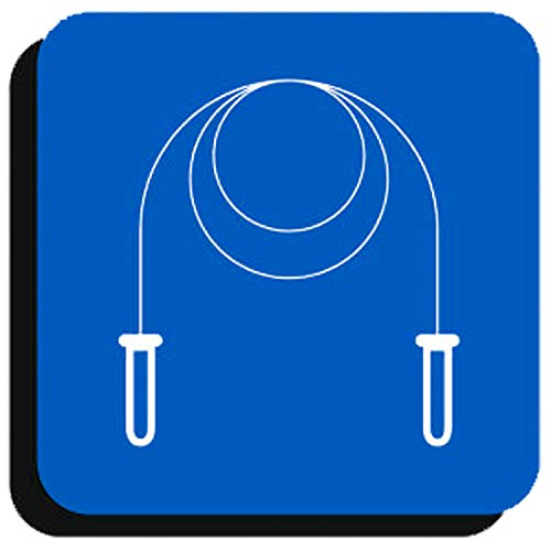 5BILLION Speed Jump Rope - 360Â° Swivel Ball Bearing - Adjustable - Workout for Double Unders, Exercise, WOD, Outdoor, MMA & Boxing Training (Blue)