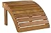 SAFAVIEH Patio Collection Hampton Adirondack Acacia Wood Ottoman
