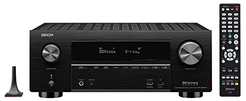 Denon AVR-X3500H 7.2CH 4K Ultra HD AV Receiver with Built-in HEOS Wireless Multi-Room Audio Technology and Alexa Voice Control
