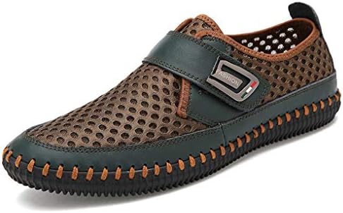 Genuine Leather Summer Shoes Men Flats Loafers Breathable Casual Homme Real Leather Driver Men Moccasins Shoes