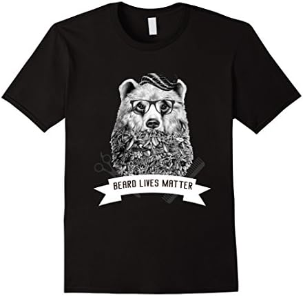 Mens The Beard T-Shirt Club Bearded Man for Women Mens Black Bear Large Black