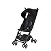gb Pockit+ Lightweight Baby Stroller, Umbrella Stroller, Collapsible, Travel-Friendly, Folds into Backpack, Fits in Overhead Compartments, Reclining Seat, UPF50+ Sun Canopy, Satin Black