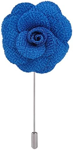 Men's Handmade Flower Lapel Pin Brooch Boutonniere Stick Wedding Tuxedo Corsage Suit ciciTree
