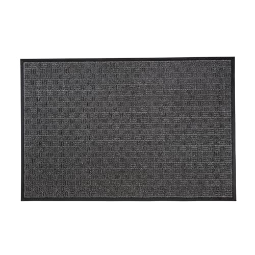Floortex® Ribmat Entrance Mat, Charcoal - 32" x 48"