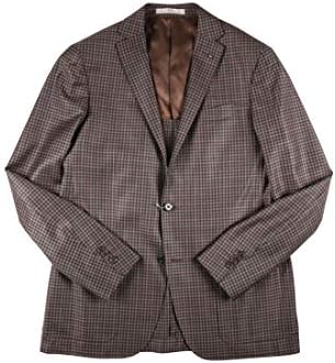 低価格化 52 Cc Collection シーシーコレクション ジャケット メンズ 春夏 大きいサイズ ヴァージンウール100 茶 ブラウン 並行輸入品