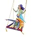 Magic Cabin Magic Carpet Giant Rectangular Platform Tree Swing for Kids - Durable Polyester Mat with Padded Steel Frame - 250 LB Weight Capacity - 40 L x 30 W with 63'' L Hanging Ropes
