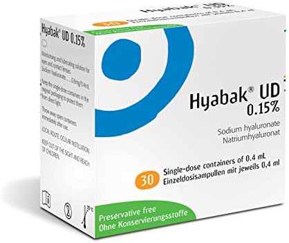 Hyabak Unidose 30 single dose vials of 0.4ml *NEW*