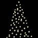easyDecor Solar String Lights 50 LED 23ft 8 Modes Blossom Flower Garden Christmas lights for Outdoor Indoor Party Wedding Patio Holiday Decorations (Multi Color) (Warm White)