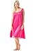 Casual Nights Women's Lightweight Satin Sleeveless Lace Nightgown