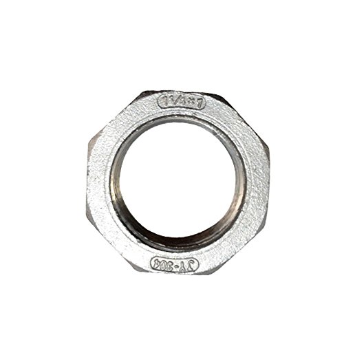 Thread Reducer Bushing 1-1/4" Male x 1" Female Adapter Pipe Fitting with Stainless steel 304 NPT