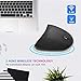 Ergonomic Vertical Wireless Mouse, Rechargeable 2.4GHz Optical Mice 800/1200/1600 DPI 6 Buttons for Laptop, PC, Computer, Desktop, Notebookthumb 1