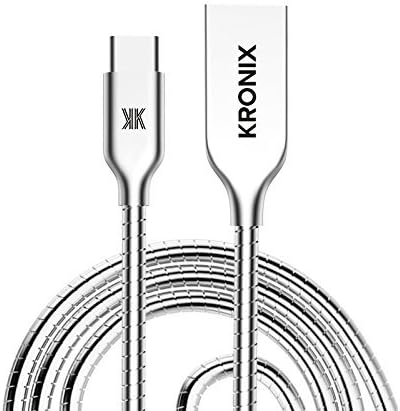 Micro USB Cable (3.3feet) Kronix with Zinc Alloy Body, the Premium Durable Cable for Fast Charge 2.4A, High Speed 3.0, for Kindle, Android Devices, Galaxy, Nexus, Blackberry Nokia, Motorola and More