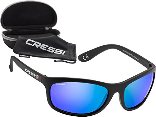 [- Cressi Premium Sunglasses - High Quality - Shatterproof Polarized Lenses with 100% UV Protection