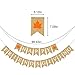 Jute Burlap Happy Friendsgiving Banner with Maple Leaves Fall Friends Gather Party Decoration