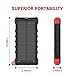 Dr. Prepare Solar Phone Charger Power Bank 16000mAh, IP66 Water-resistant Portable Solar Battery Charger with Dual USB Ports and Outdoor LED Flashlight for iPhone, iPad, Huawei, Samsung Galaxy
