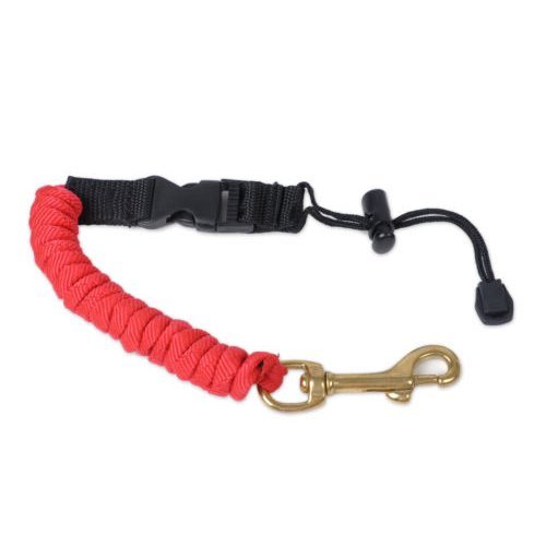 Latitop COSSCCI Elastic Paddle Leash,Fishing Rod Safety Cord Tether Hook for Kayak Canoe Boat Extended to 110CM
