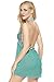 Bluetime Womens Outfits Halter Lingerie Mini Nightwear Lace Babydoll (S, Green)