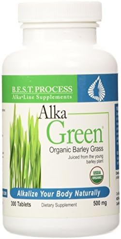 Dr. Morter's Alka Green (Barley) by Morter Healthsystem - 300 Tablets by Morter HealthSystem
