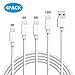 USB Type C Cable, USB C Cable 5Pack (1FT 3FT 3FT 6FT 6FT) USB C to USB 2.0 Charger Cable for Galaxy S9, S9 Plus,S8, S8 Plus, LG G5 G6 V30, Google Pixel XL and More