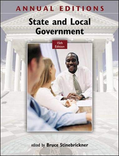 Annual Editions: State and Local Government, 15/e