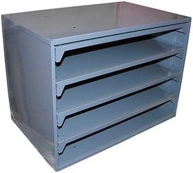 LARSEN SUPPLY 0CD O-Ring &amp; Washer Display Cabinet, Grey