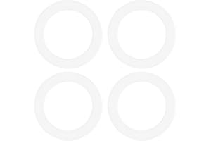 Cutetool (4pcs) 711-4010 2" Flat Union Seal Gasket Suitable for Waterway Pump & Heater Accessory TruSeal Check Valve 2-Inch Union Gasket, OD 2-15/16", ID2-1/8, Thickness 1/8", Sealing Spa Hot Tube