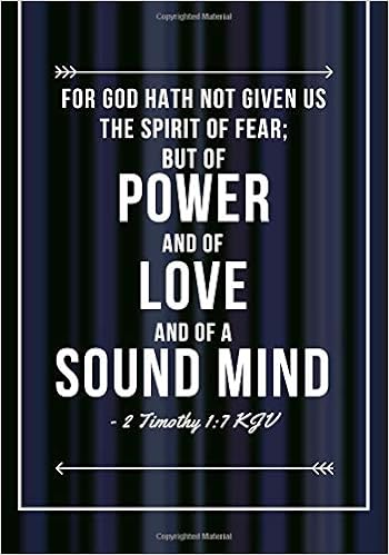 god does not give us the spirit of fear kjv