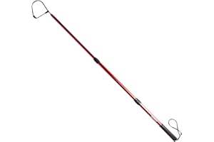 GAFFER SPORTFISHING Extendable Aluminum Fish Gaff Hook with Sharp Stainless Steel Fishing Spear Hook Holder
