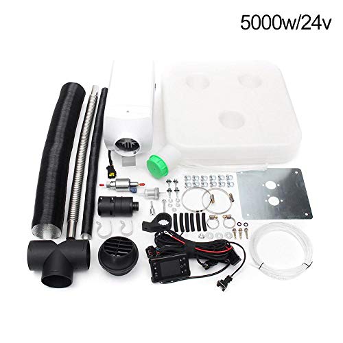 image for Gorgebuy Car Air Heater - 12V/24V Air Diesel Fuel Heater - Electric Ve