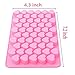 Tinksky Mini Heart Shape Silicone Ice Cube Chocolate Mold (Pink)