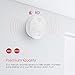 Smoke Detector and Carbon Monoxide Detector Alarm, 10-Year Sealed Battery Operated