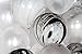 TOKYO SATURDAY 12 Inch Latex Balloons - 32 Pack Mix Silver White Black Agate Mix Latex Marble Balloon Decoration - For Wedding, Birthday Party, Photobooth, Backdrop, And Funeral (Agate Silver White)