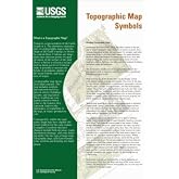 Topographic Map Symbols [Gloss Laminated]