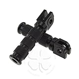 Foot Pegs - Front Rider - Yamaha YZF R6 03-08, R6s 06-08, R1 04-08 - Black